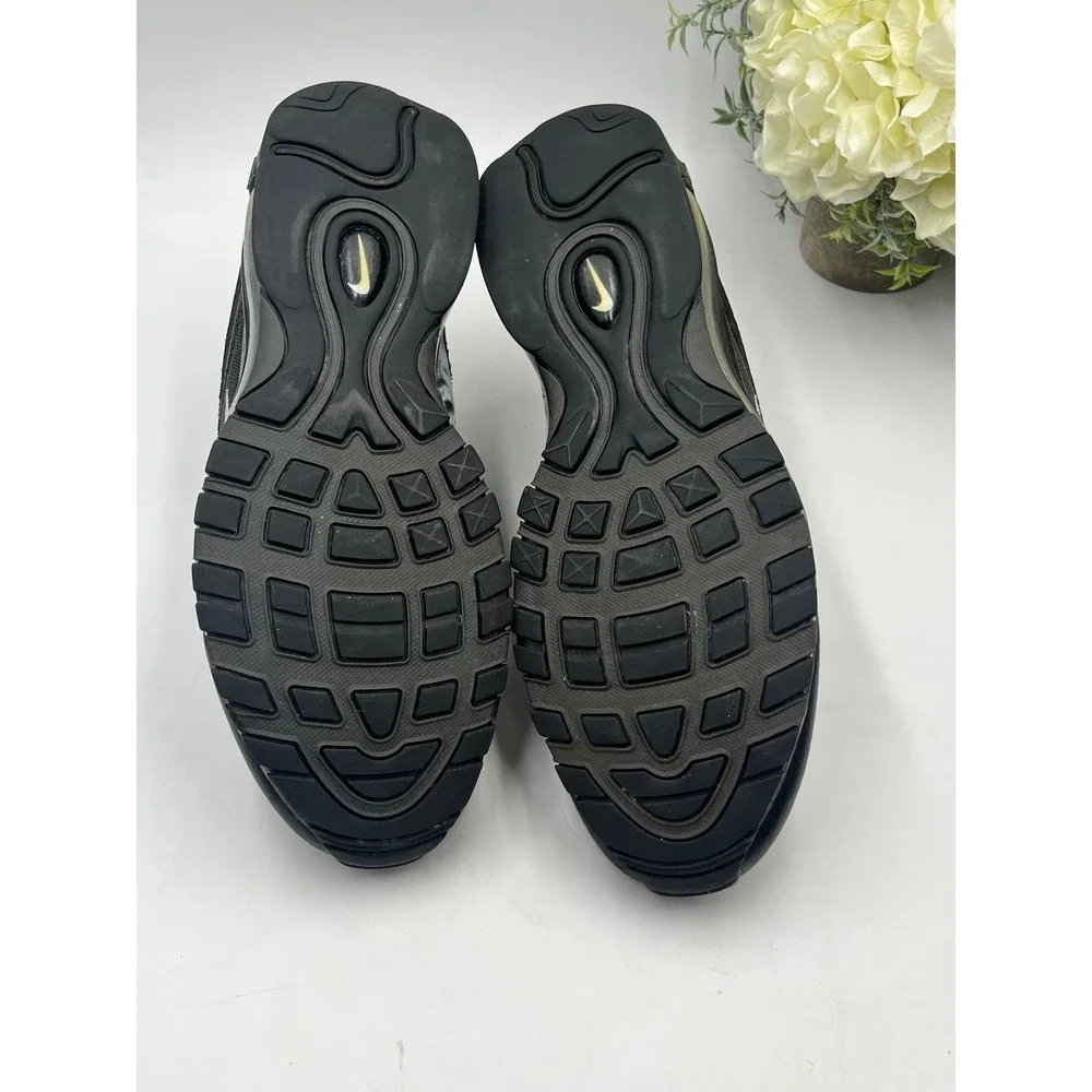 Nike Mens Air‎ Max 97 SE Running Shoes Color Black White Anthracite Sz 11